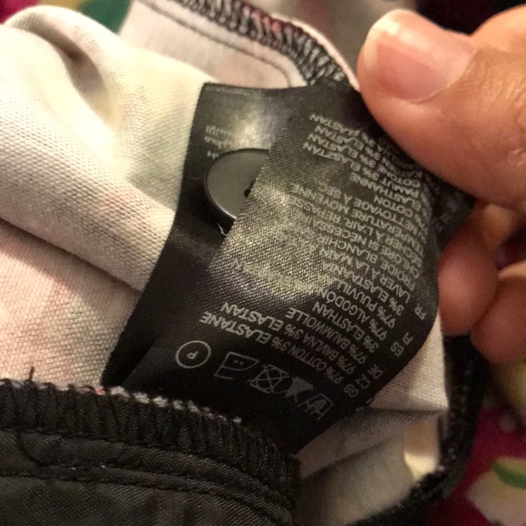 H&M divided floral sz6 strapless bustier minidress - Picture 6 of 6